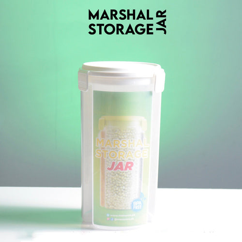 HandCare Airtight 3-Partition Storage Jar – Multi-Purpose Cereal, Spice & Dry Fruit Container