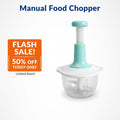 HandCare 2000ML Handpush Chopper – Manual Food & Vegetable Dicer, Onion & Potato Cutter