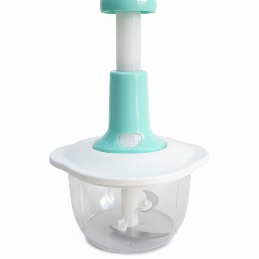 HandCare 2000ML Handpush Chopper – Manual Food & Vegetable Dicer, Onion & Potato Cutter